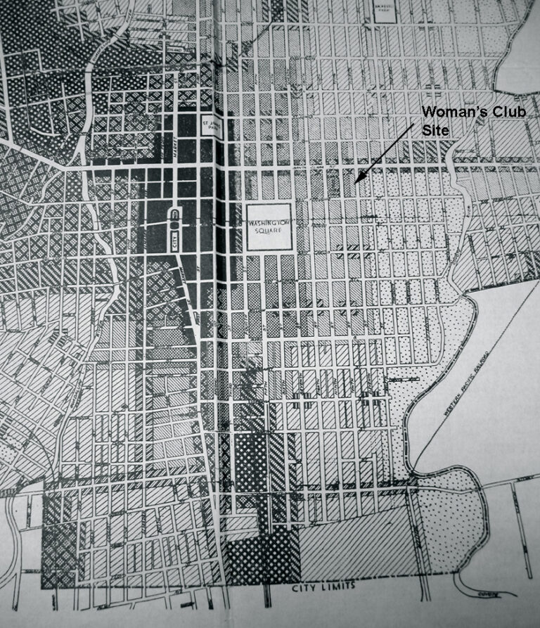 1929 Zoning Map - San Jose Woman's Club